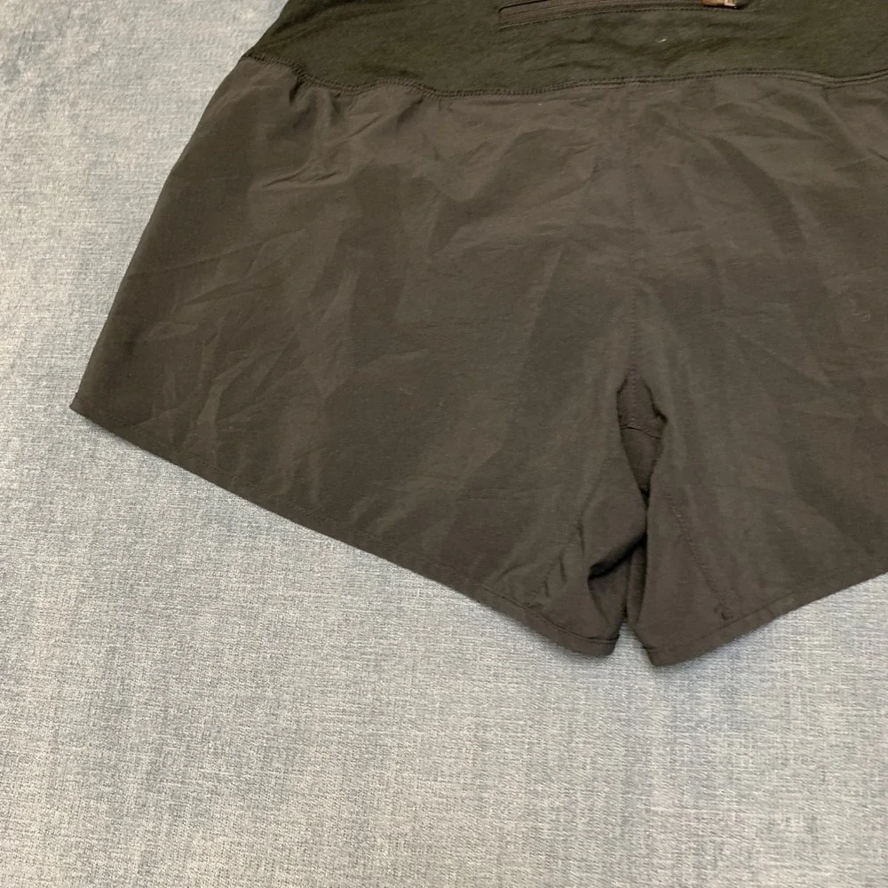 Nike Dri Fit Running Shorts Womens Small Black Stretch Logo Elastic Waist Sport